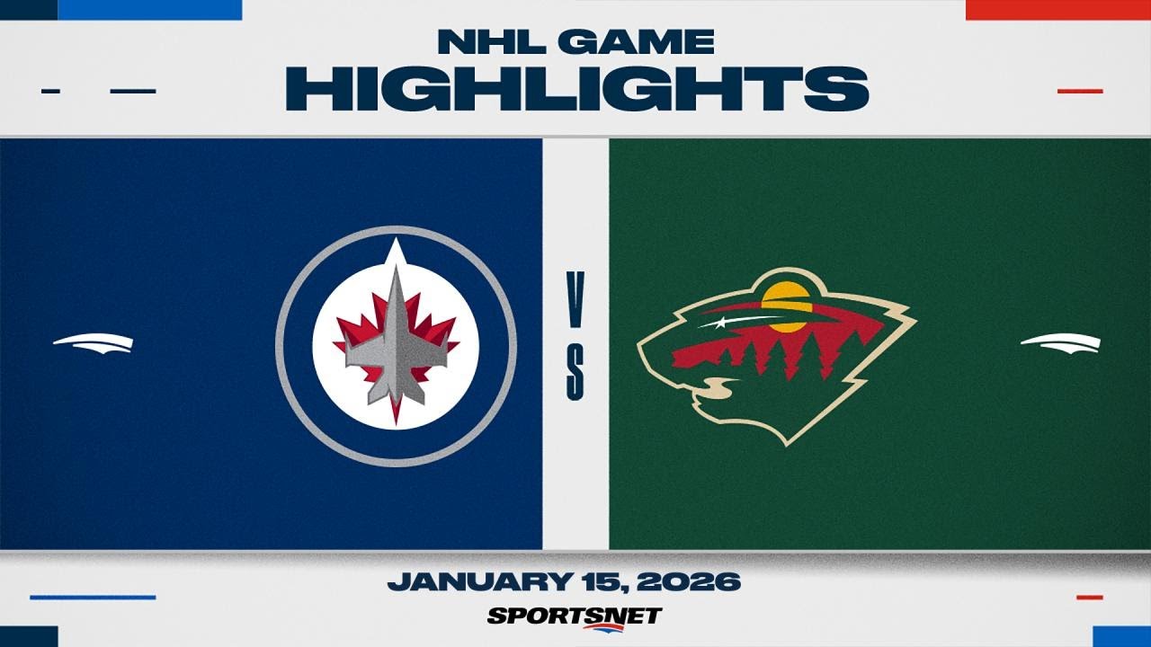 NHL Highlights | Jets vs. Wild - January 15, 2026