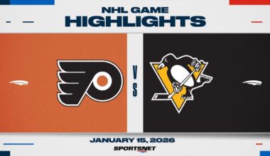 NHL Highlights | Flyers vs. Penguins - January 15, 2026