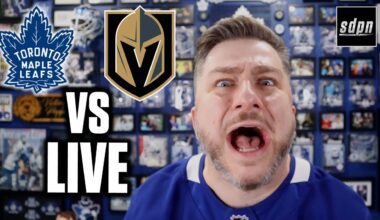 Toronto Maple Leafs vs Vegas Golden Knights LIVE w/ Steve Dangle