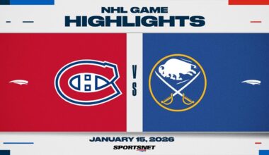 NHL Highlights | Canadiens vs. Sabres - January 15, 2026