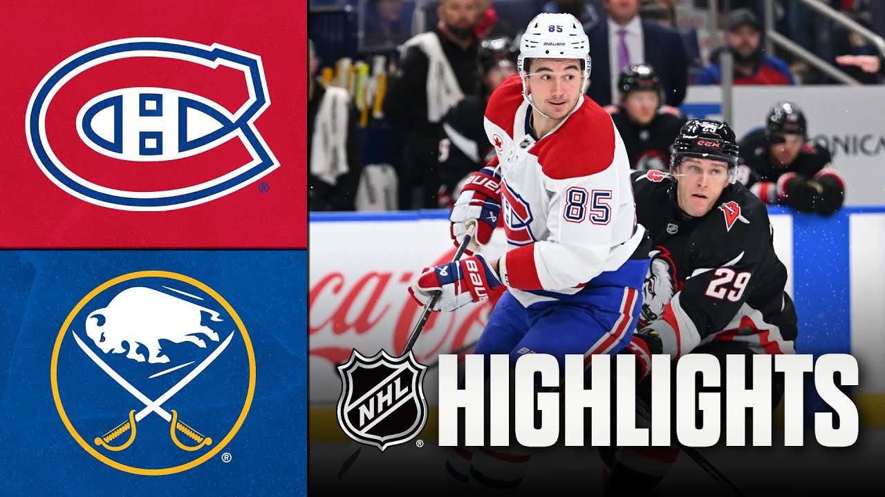 Canadiens vs. Sabres | NHL Highlights | January 15, 2026