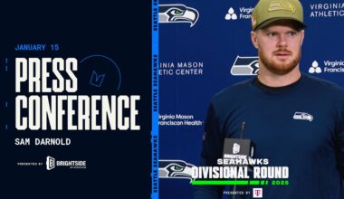 Sam Darnold: "I Feel Really Confident About Going On Saturday" | Seattle Seahawks