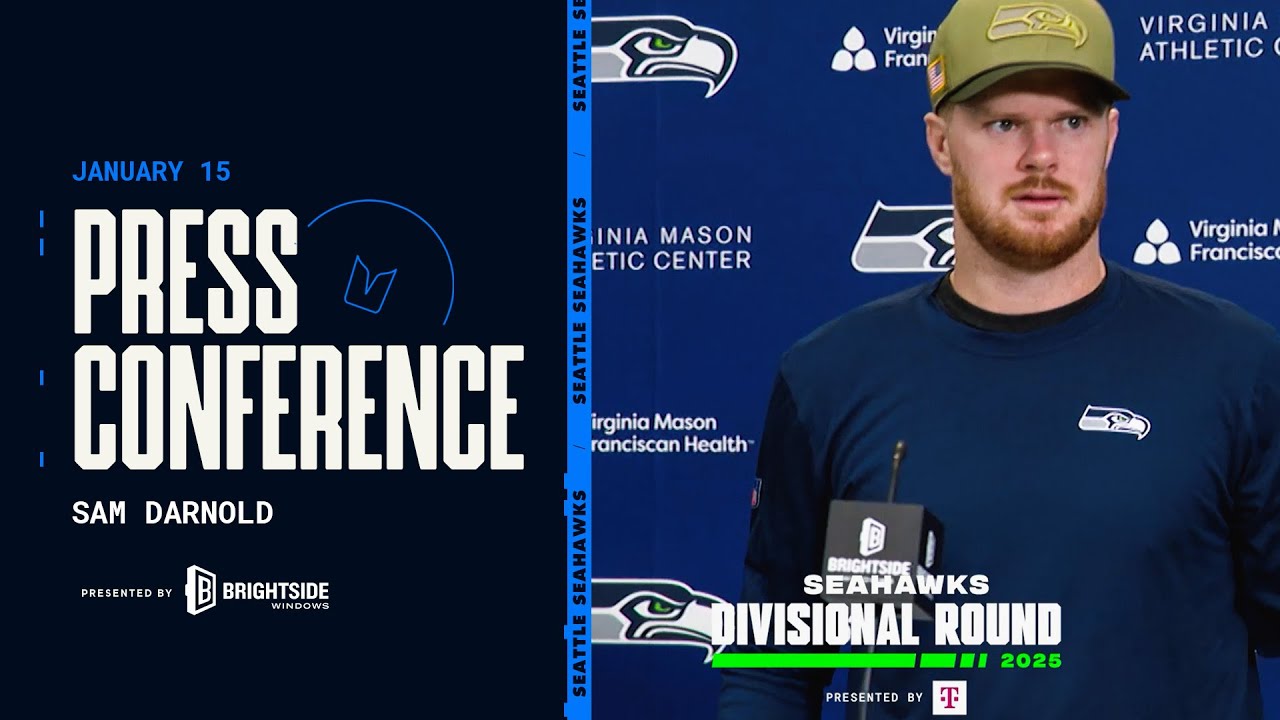 Sam Darnold: "I Feel Really Confident About Going On Saturday" | Seattle Seahawks