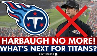 Tennessee Titans Head Coaching Update: Plan B After John Harbaugh Hired By The Giants