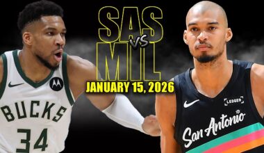 San Antonio Spurs vs Milwaukee Bucks Full Game Highlights - January 15, 2026 | NBA Season
