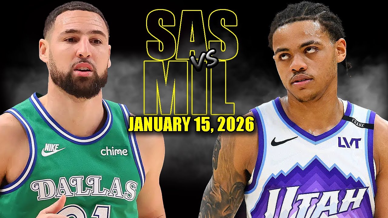 Dallas Mavericks vs Utah Jazz Full Game Highlights - January 15, 2026 | NBA Season