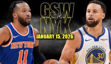 Golden State Warriors vs New York Knicks Full Game Highlights - January 15, 2026 | NBA Season
