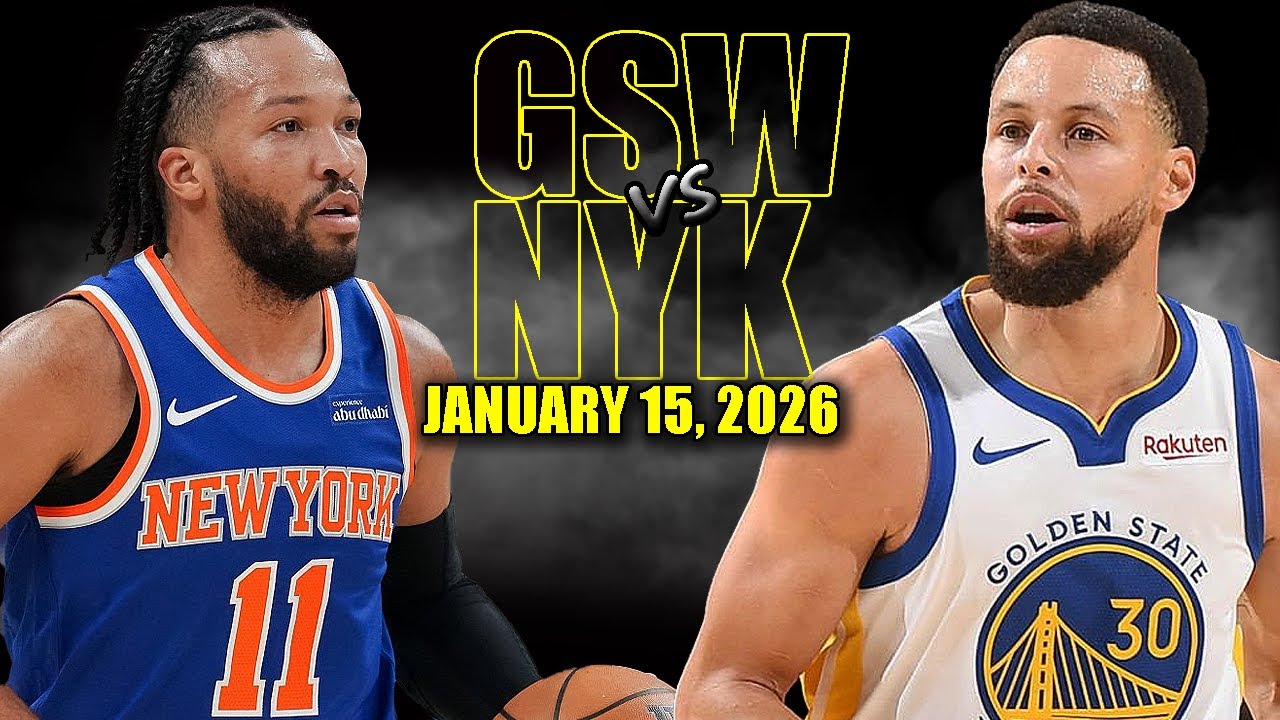 Golden State Warriors vs New York Knicks Full Game Highlights - January 15, 2026 | NBA Season