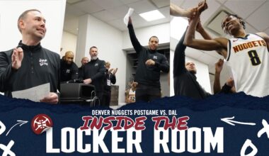 "What We're Doing Right Now Is Special" Denver Nuggets Locker Room After Win 🎥 | vs. DAL