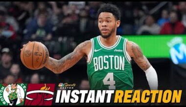 INSTANT REACTION: Anfernee Simons ERUPTS for 39 points as Celtics rally past Heat