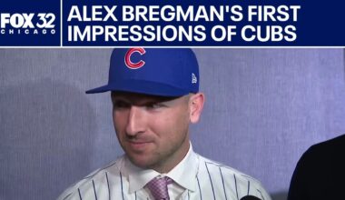 Cubs' infielder Alex Bregman talks his first impressions of Chicago