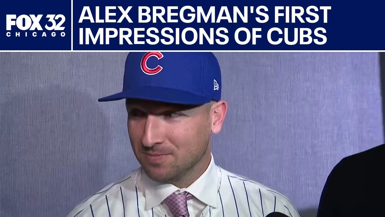 Cubs' infielder Alex Bregman talks his first impressions of Chicago