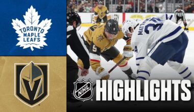 Maple Leafs vs. Golden Knights | NHL Highlights | January 15, 2026