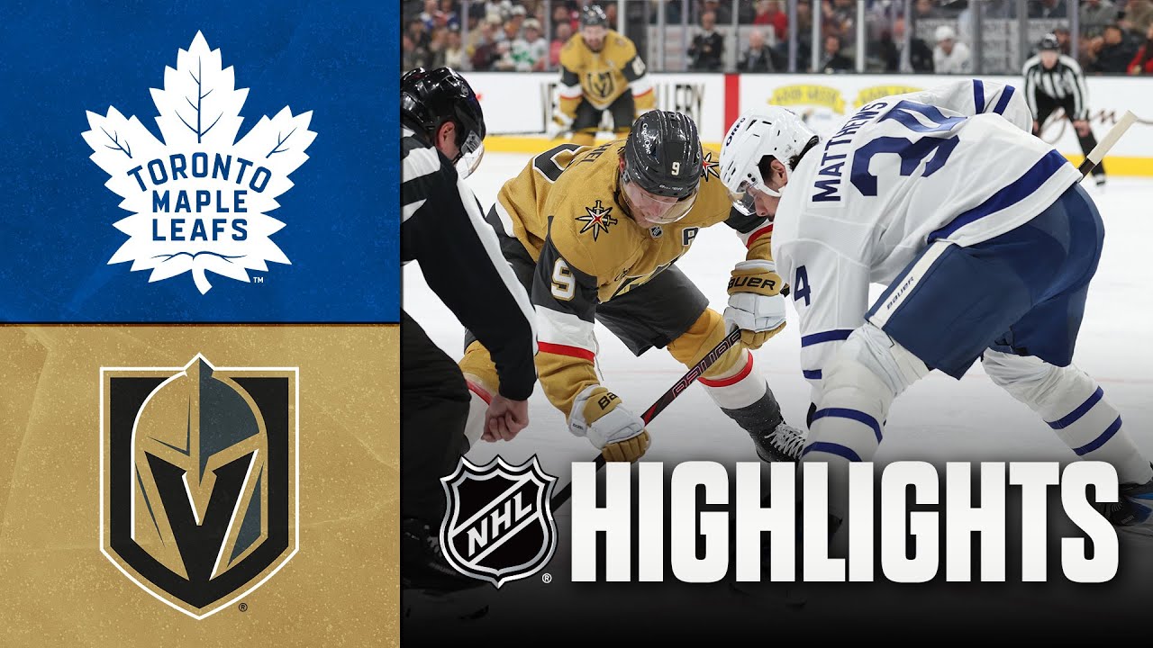 Maple Leafs vs. Golden Knights | NHL Highlights | January 15, 2026