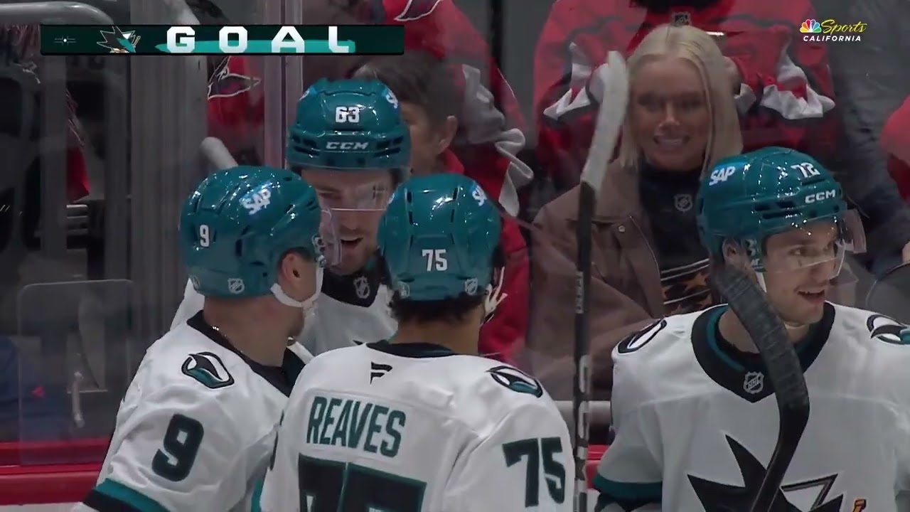 San Jose Sharks at Washington Capitals Game Highlights