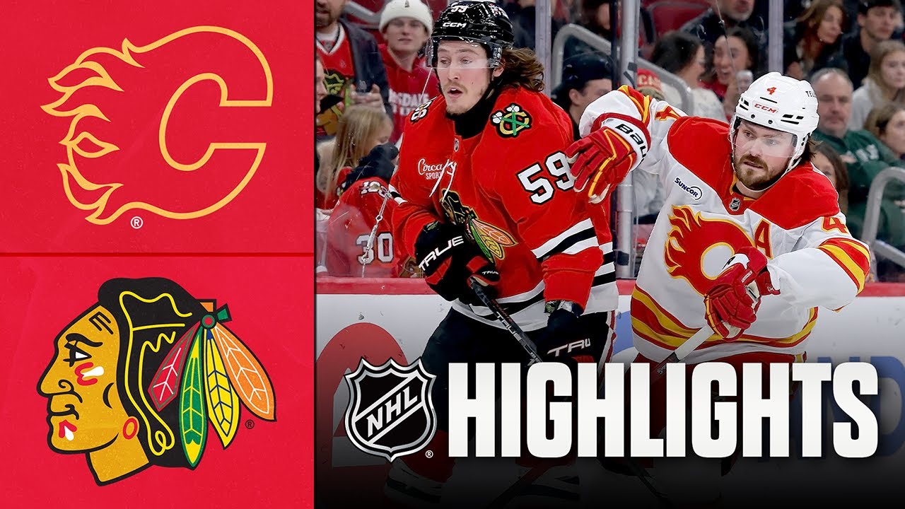 Flames vs. Blackhawks | NHL Highlights | January 15, 2026