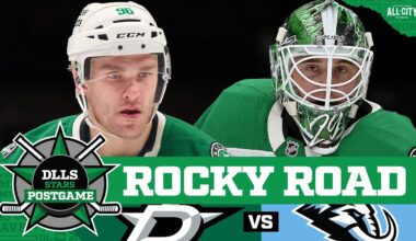 Stars Fall To Mammoth  2-1 In Final Game Of Road Trip| DLLS STARS POSTGAME