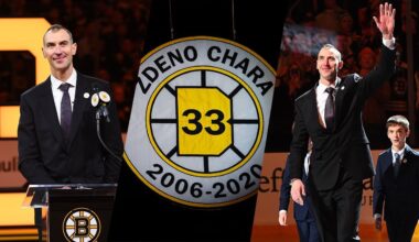 Bruins retire #33 for Zdeno Chara
