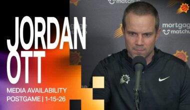 Head Coach Jordan Ott Media Availability | Phoenix Suns | 1-15-25