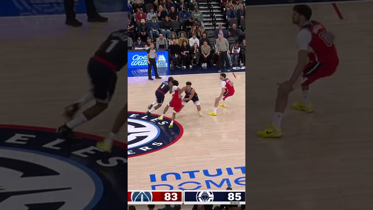 Harden always finds Yanic 👀