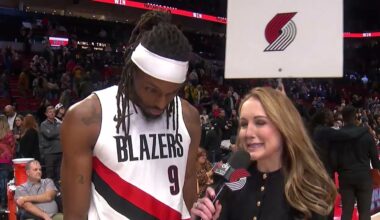 Jerami Grant Postgame Interview | Brightside Windows Baseline Report | vs Hawks | January 15th, 2025