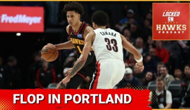 Atlanta Hawks flop against Portland Trail Blazers for second straight loss as offense goes quiet