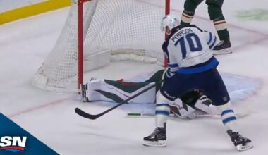 Jets Strike Twice With 11 Seconds Remaining In First Period vs. Wild