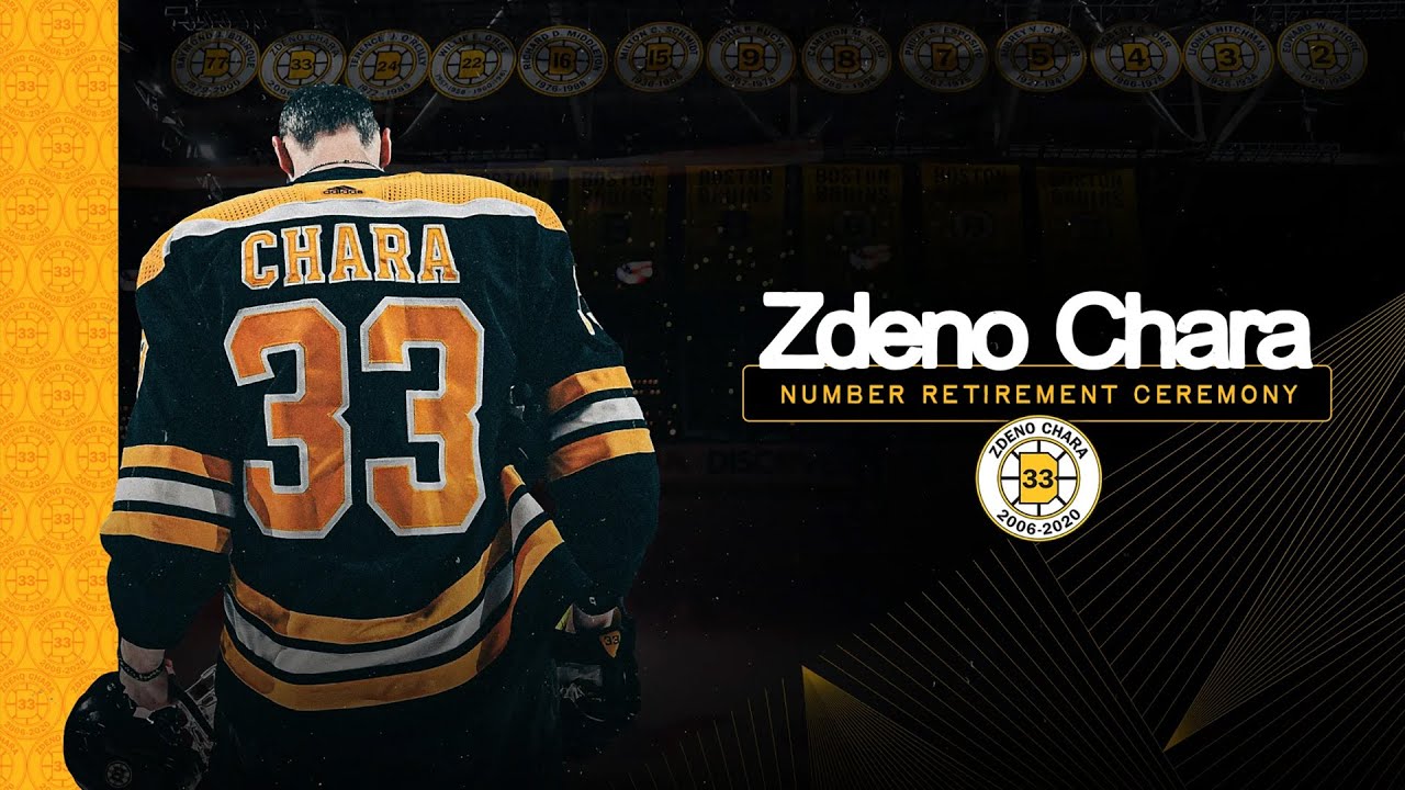 Zdeno Chara number retirement full ceremony