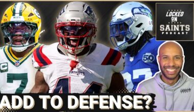 How New Orleans Saints Defensive Free Agency Adds Like K'Lavon Chaisson IMPACT The 2026 NFL Draft