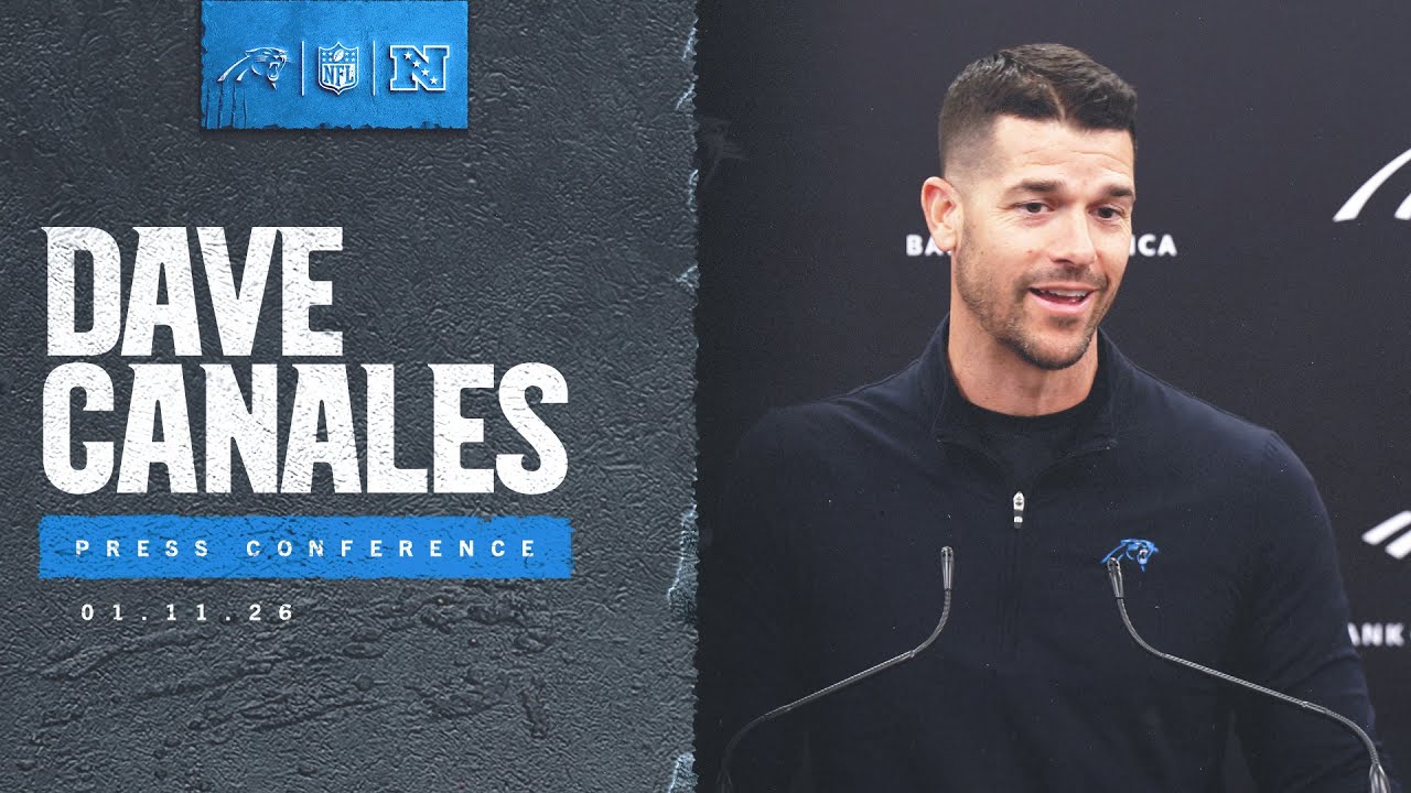 Dave Canales end of season press conference | Carolina Panthers