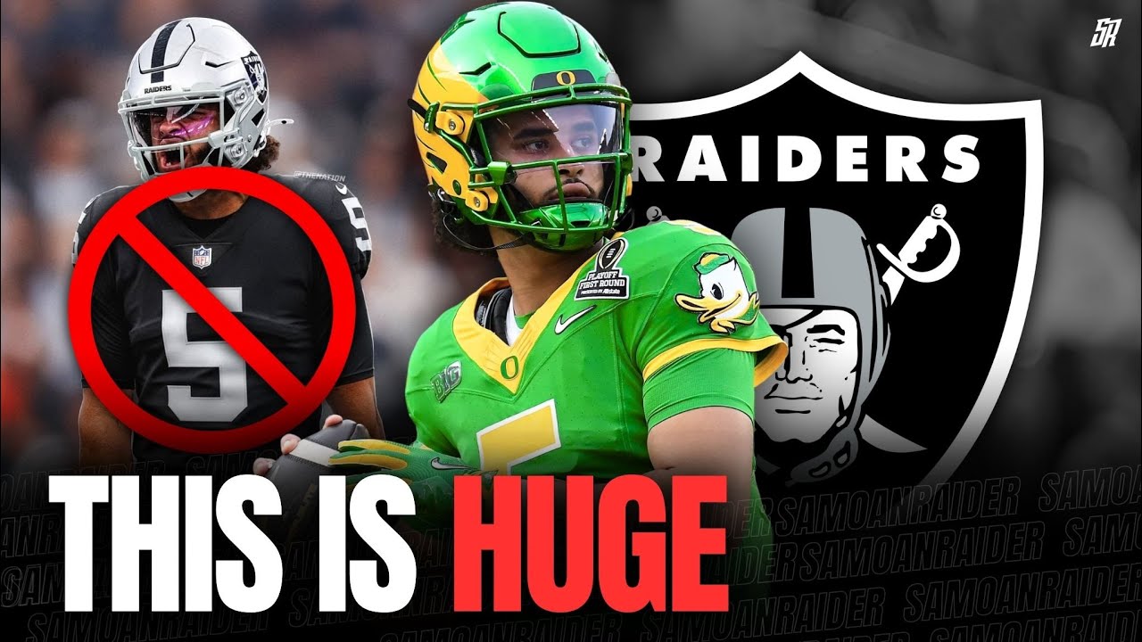 Dante Moore RETURNS to Oregon: How this AFFECTS the Las Vegas Raiders