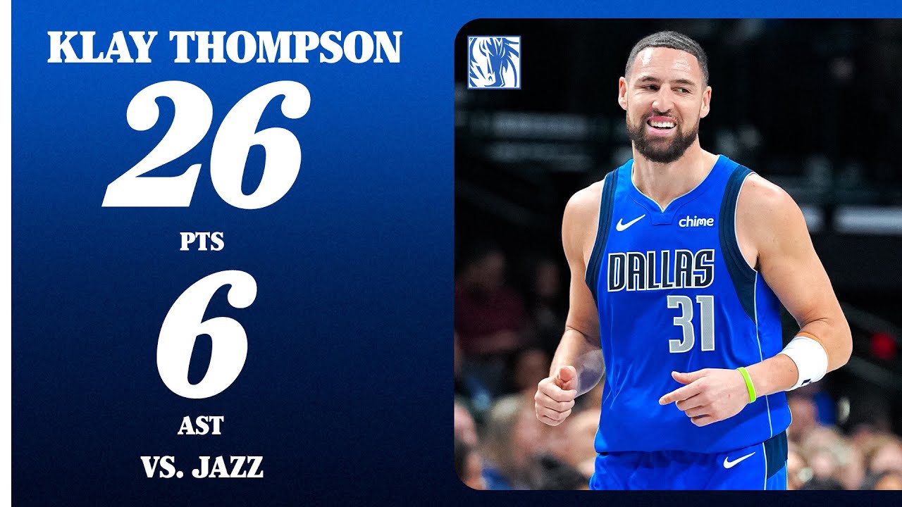 Klay Thompson (26 PTS 6 AST) vs. Utah Jazz | January 15, 2026