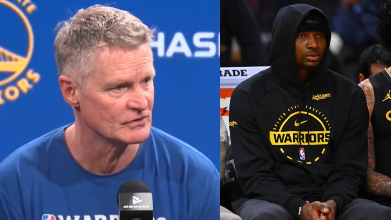 Steve Kerr speaks on Jonathan Kuminga requesting a trade from the Warriors