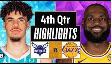 Los Angeles Lakers vs Charlotte Hornets Full Game Highlights 4th Qtr | Jan 15 | 2026 NBA Highlights