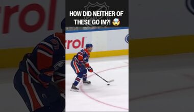 Bouchard & Draisaitl Can’t Believe It 😳