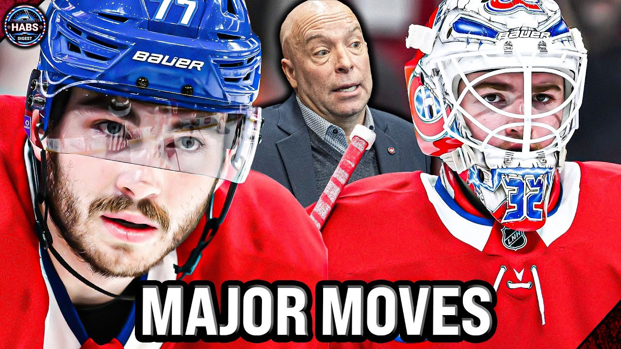 Habs make MULTIPLE moves... - This has serious implications