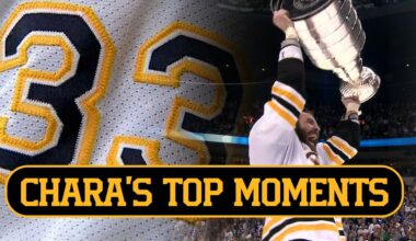 Reliving Zdeno Chara's Most Iconic Moments with the Bruins