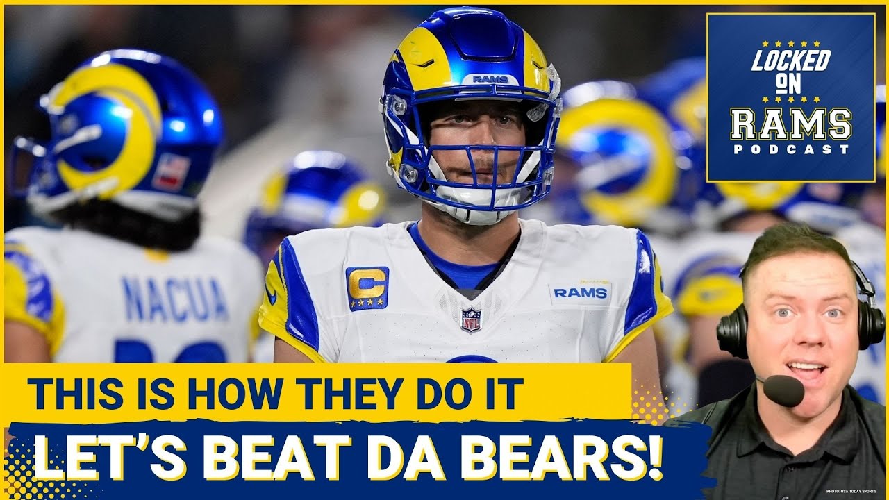 BIG: Rams Have Key Advantage Over Bears, Rams Injury Update, How Rams Beat DA BEARS, and More!