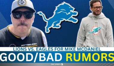 Lions Rumors On Mike McDaniel, Arthur Smith For OC Position + Mock Draft