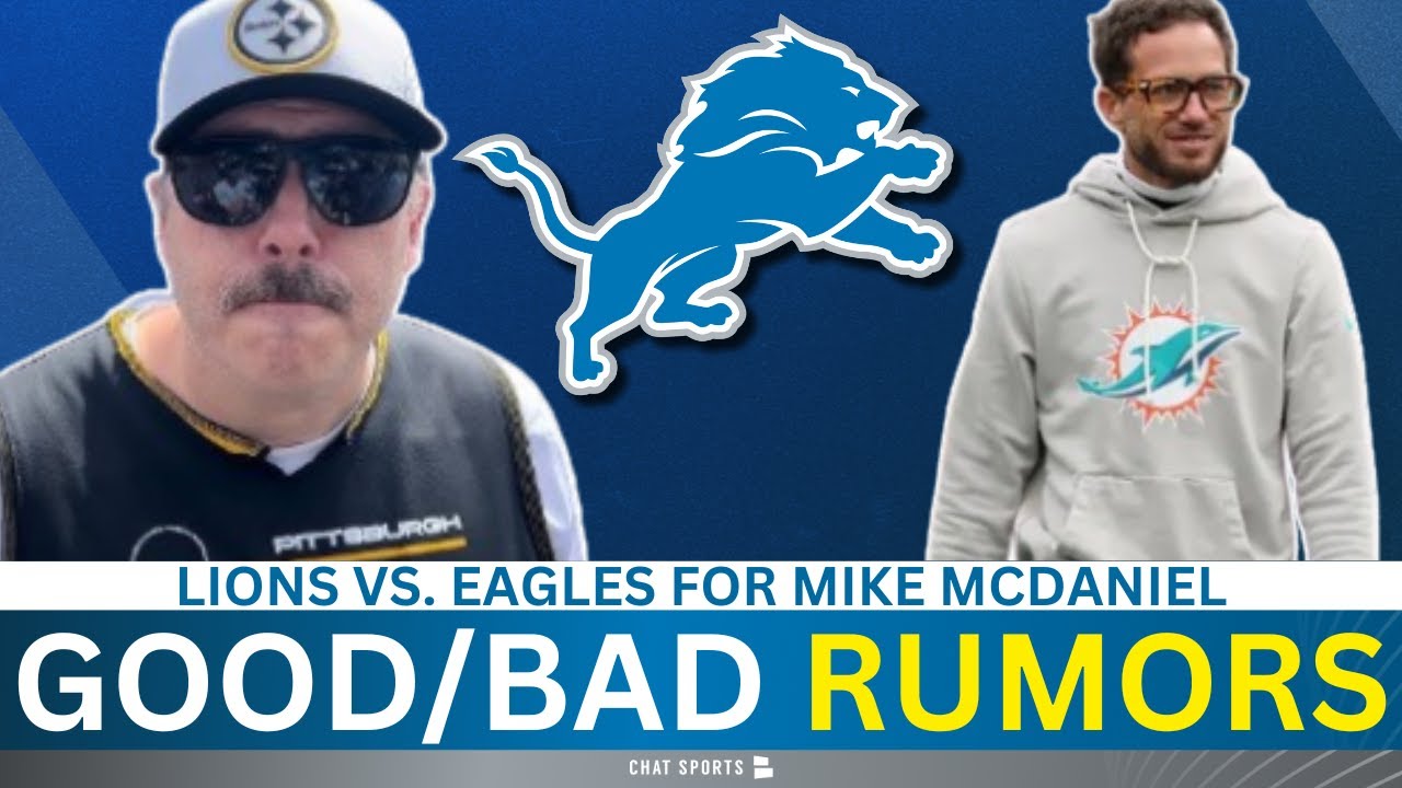 Lions Rumors On Mike McDaniel, Arthur Smith For OC Position + Mock Draft