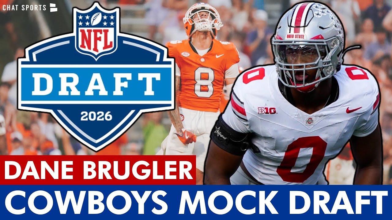 Cowboys 2026 NFL Mock Draft Via Dane Brugler | Round 1 Picks