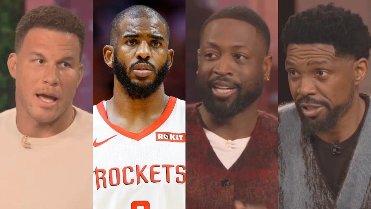 Dwyane Wade says the Rockets should get Chris Paul to fill void of VanVleet 👀