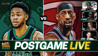Garden Report: Celtics vs Heat Postgame Show on CLNS Media - Anfernee Simons GOES OFF 🔥