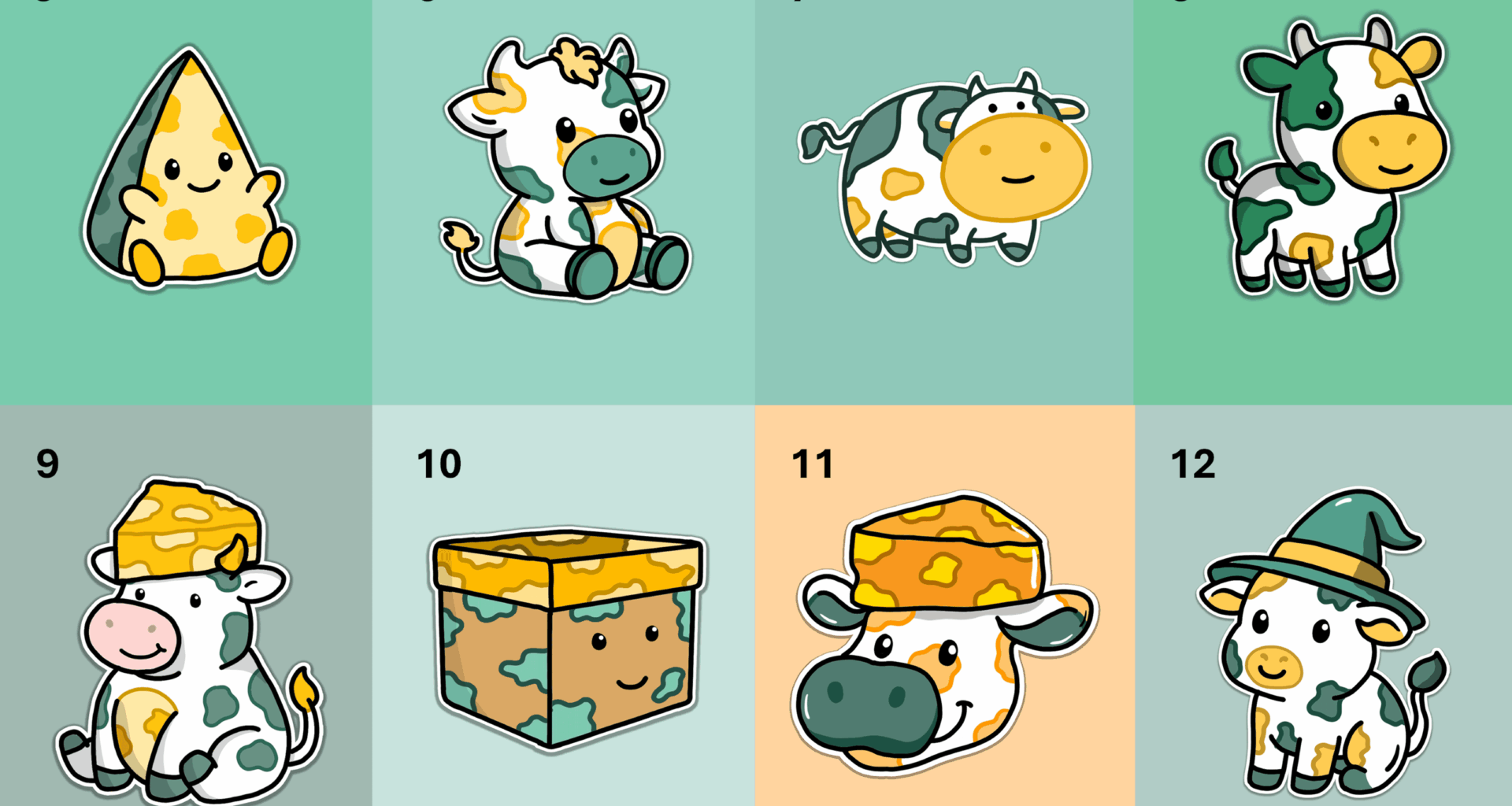 My 2025 Green Bay Packers Doodles :) Do you have a favorite?