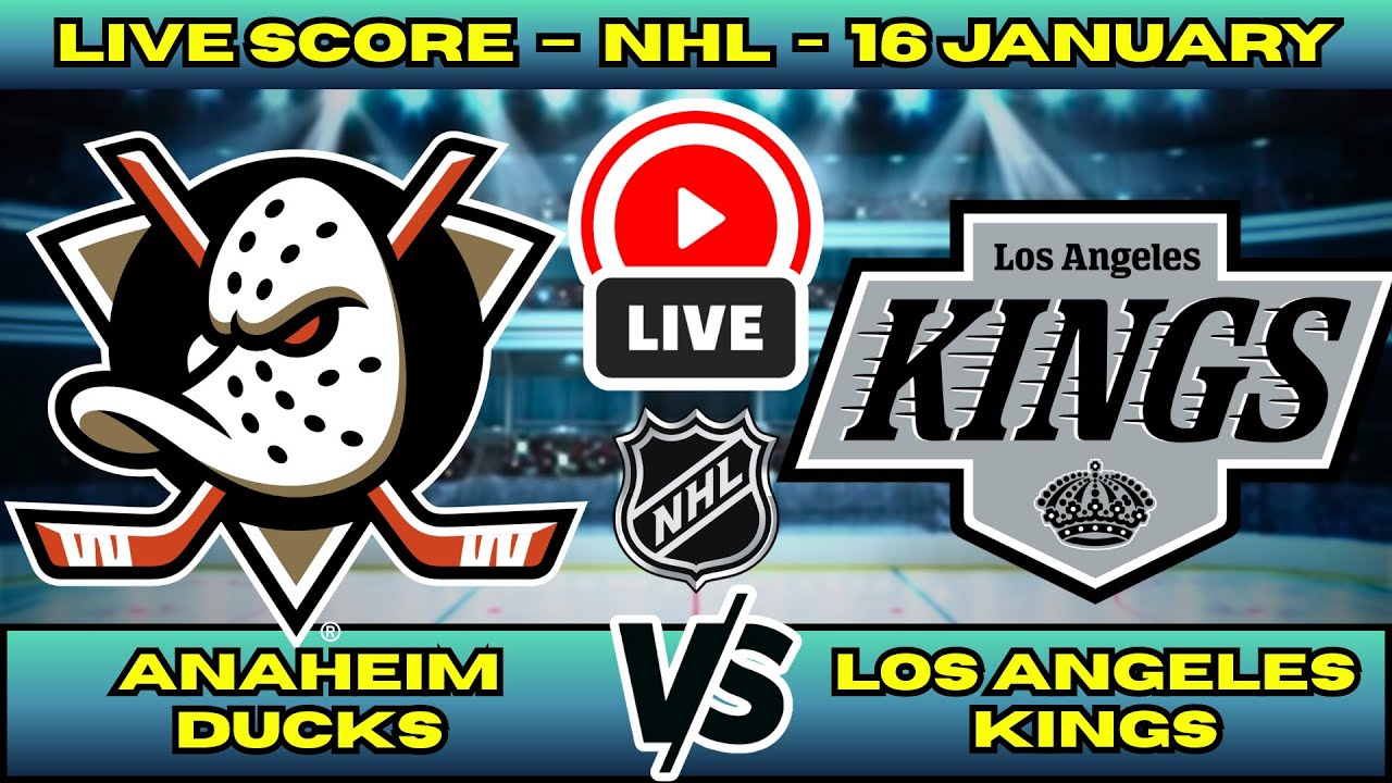 🔴 LIVE: Anaheim Ducks at Los Angeles Kings | NHL Scoreboard | Freeway Face-Off | Jan 16