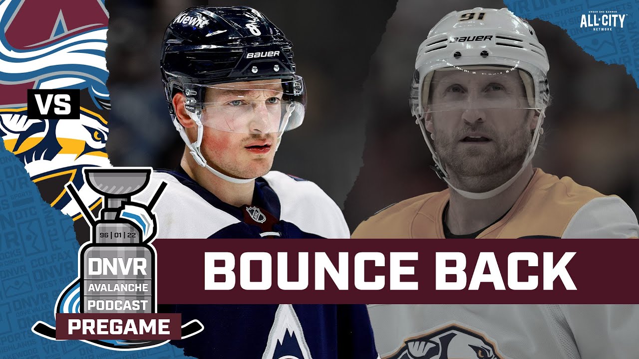 Cale Makar and the Colorado Avalanche continue home stand against Nashville Predators