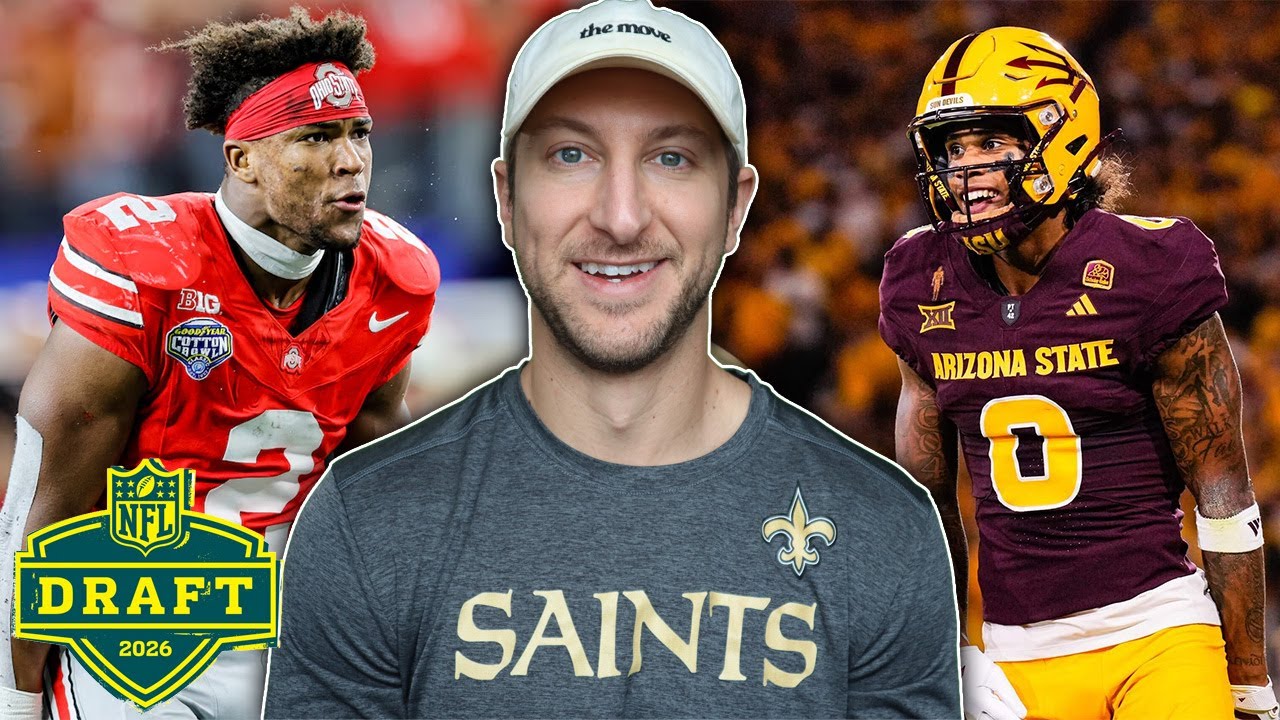 Should the New Orleans Saints Go OFFENSE or DEFENSE in the 2026 NFL Draft? | James Skrmetta Reacts