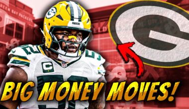 Green Bay Packers have BIG MONEY MOVES to Make - Salary Cap Breakdown!!