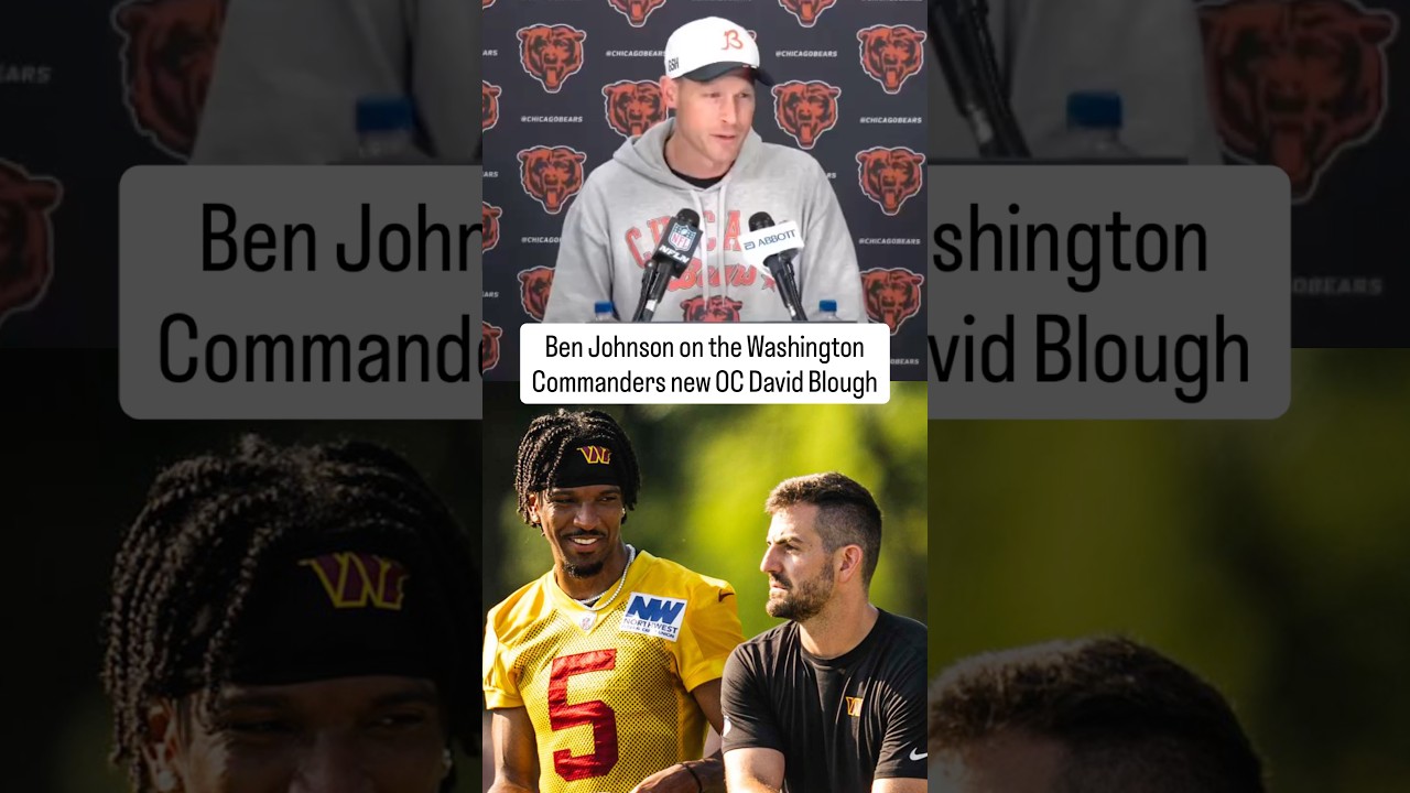 “Bright future” for David Blough as new OC for the #Washington #Commanders #HTTR #HTTC #BenJohnson