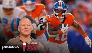 Can Broncos' RJ Harvey exploit poor Bills run defense? | Fantasy Football Happy Hour | NFL on NBC